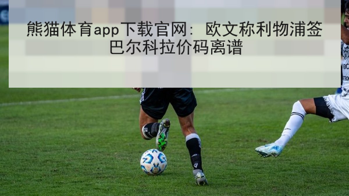 熊猫体育app下载官网: 欧文称利物浦签巴尔科拉价码离谱